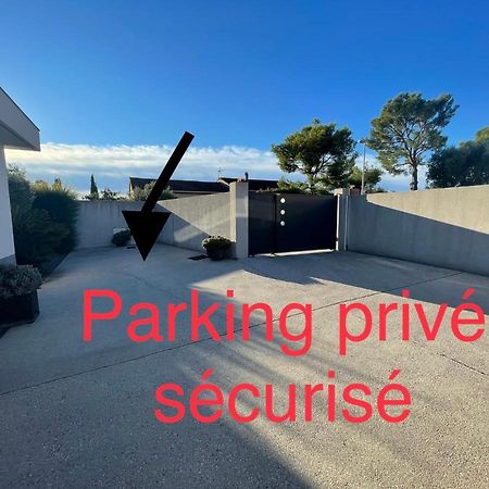 Chambre Luxe Dans Villa De Standing Avec Piscine, Acces Discret Et Independant, Terrasse Arboree Et Parking Prive 라발레트듀바 외부 사진